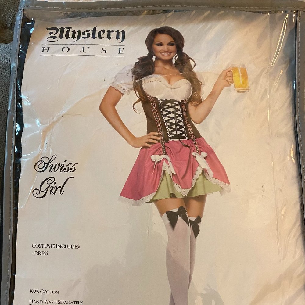 Swiss Girl - Beer Girl Costume XL